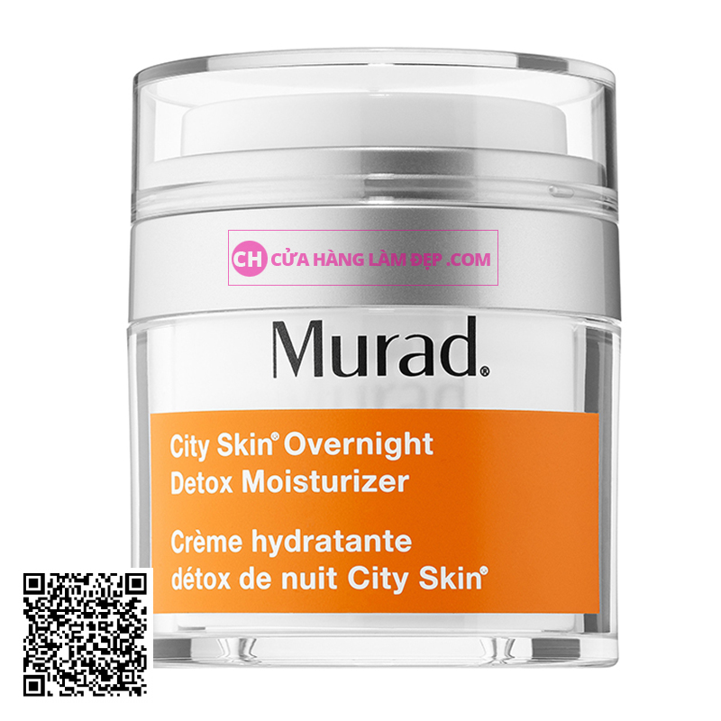 Kem Dưỡng Tái Tạo Và Giải Độc Da Ban Đêm Murad City Skin Overnight Detox Moisturizer