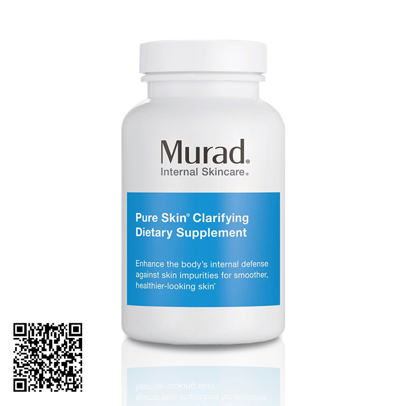 Viên Uống Trị Mụn Murad Pure Skin Clarifying Dietary Supplement Mỹ 120 Viên