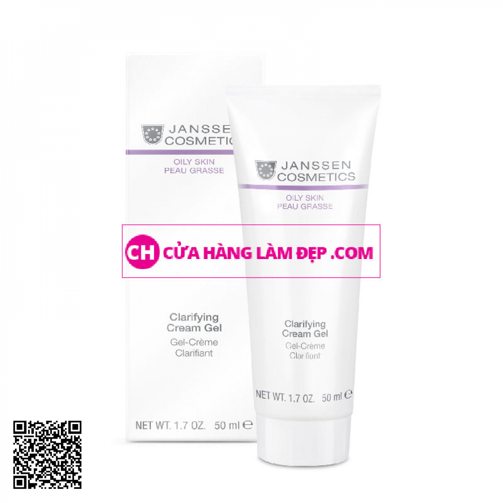 Gel Điều Tiết Bã Nhờn Janssen Oily Skin Clarifying Cream Gel