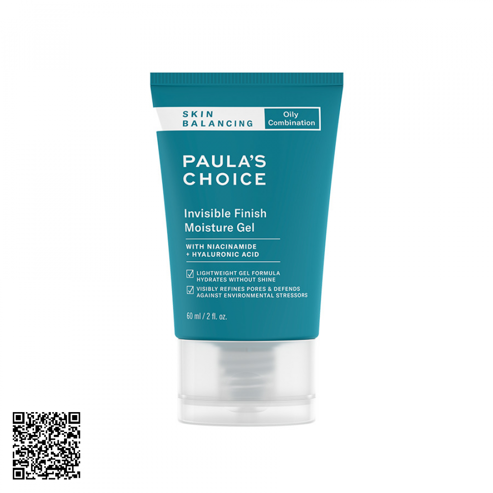 Gel Dưỡng Ẩm Ban Đêm Paula’s Choice Skin Balancing Invisible Finish Moisture Gel Từ Mỹ 60ml