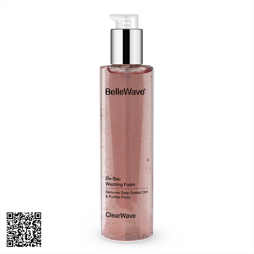 Gel Rửa Mặt Diệt Khuẩn BelleWave De-Bac Washing Foam Từ Thuỵ Sĩ 200ml