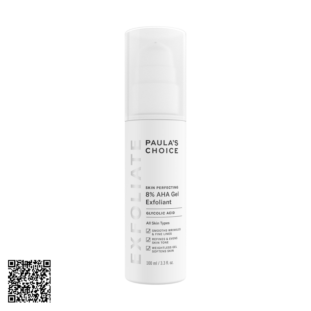 Gel Tẩy Tế Bào Chết Paula’s Choice Skin Perfecting 8% AHA Gel Exfoliant Từ Mỹ 100ml