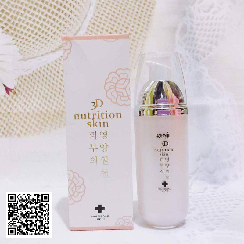 Kem Dưỡng Trắng Da Genie 3D Nutrition Skin Hàn Quốc