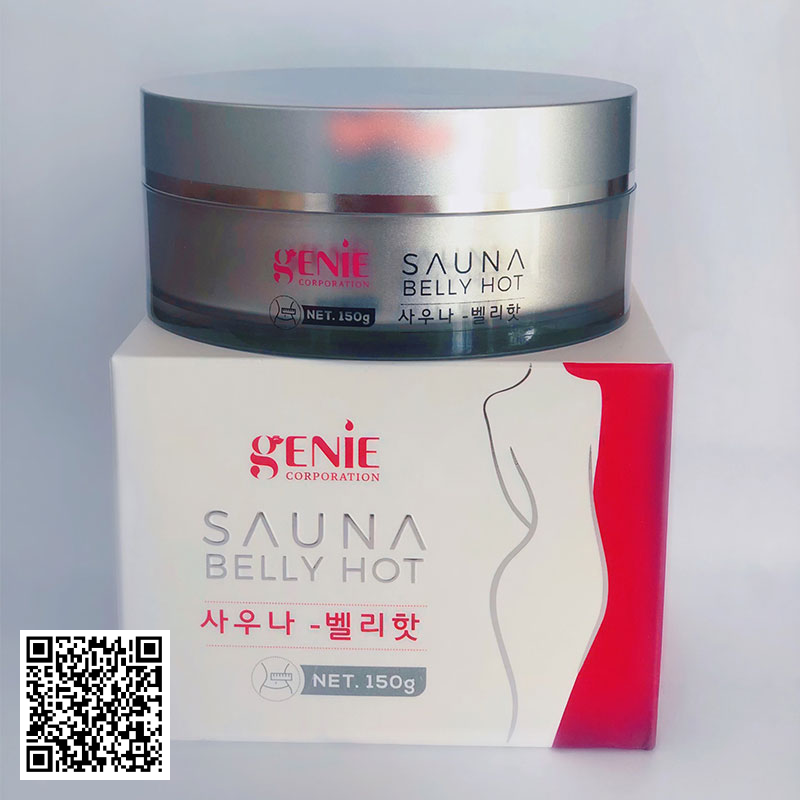 Kem Massage Tan Mỡ Genie Sauna Belly Hot Hàn Quốc 150gr