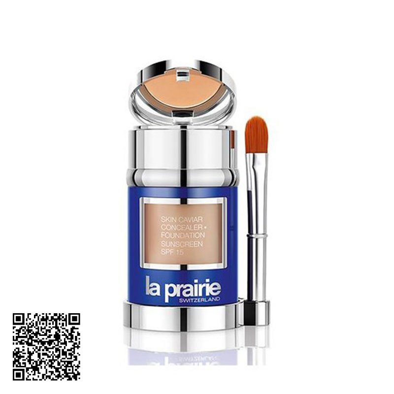 Kem Nền Che Khuyết Điểm La Prairie Skin Caviar Concealer Foundation SPF15 Mini Thụy Sĩ 10ml
