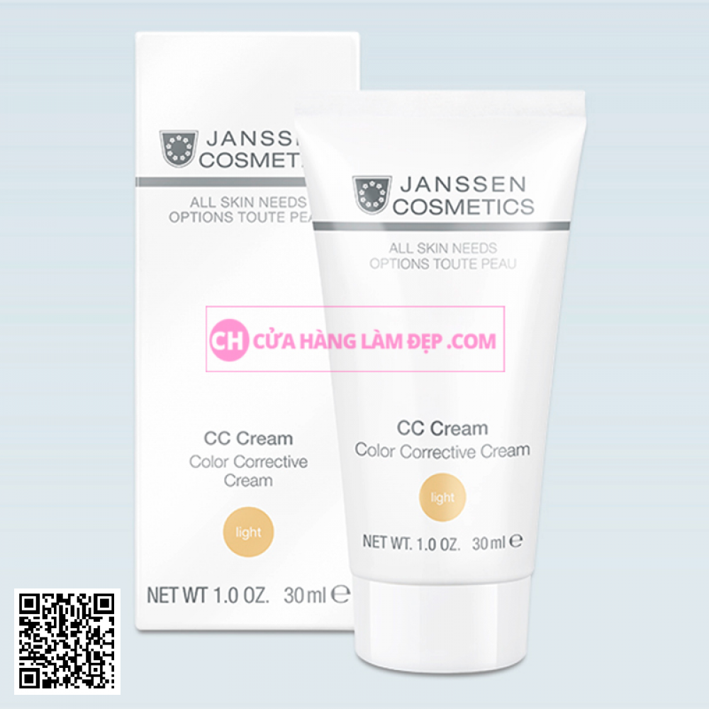 Kem Nền Janssen CC Cream Light SPF 30