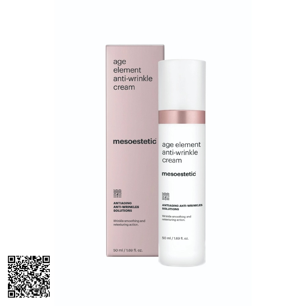 Kem Ngừa Nếp Nhăn Mesoestetic Age element Anti-Wrinkle Cream Từ Tây Ban Nha 50ml