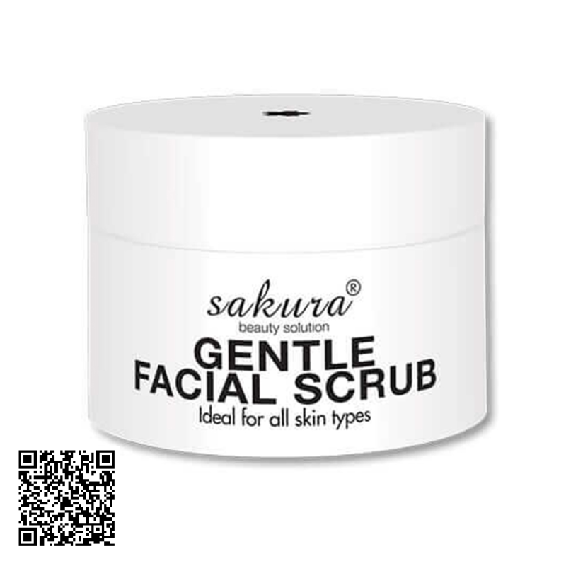 Kem Tẩy Tế Bào Chết Cho Da Mặt Sakura Gentle Facial Scrub 30g
