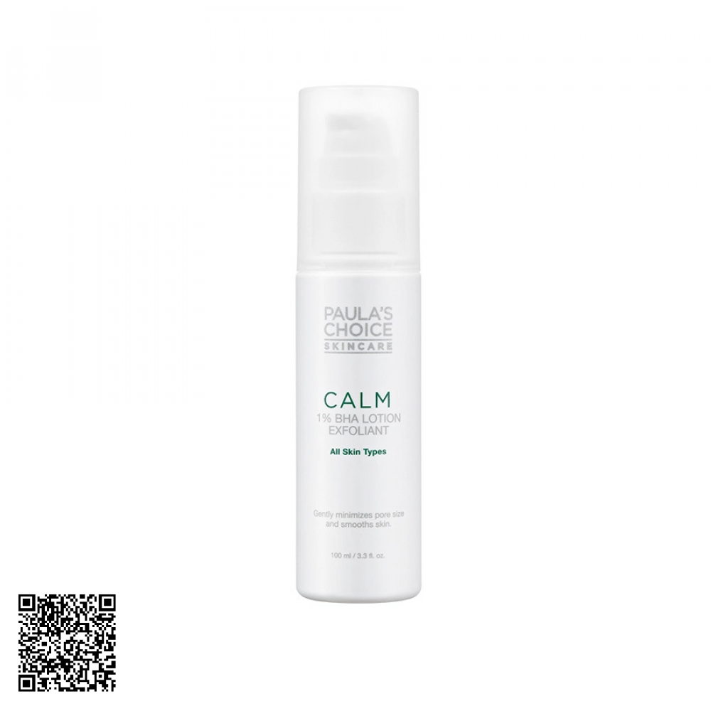 Kem Tẩy Tế Bào Chết Dịu Nhẹ Paula’s Choice Calm 1% BHA Lotion Exfoliant Từ Mỹ 100ml