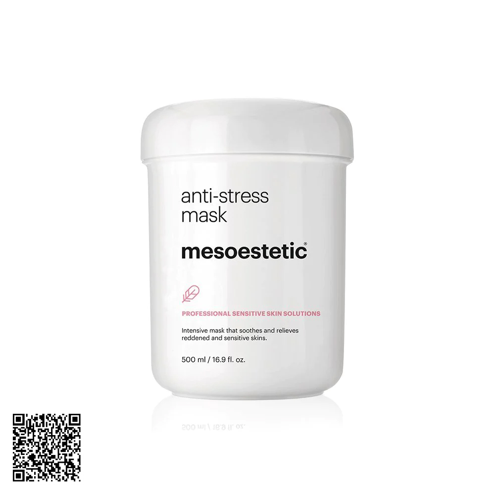 Mặt Nạ Phục Hồi Da Mesoestetic Sensitive Skin Solutions Anti-Stress Face Mask Từ Tây Ban Nha 500ml