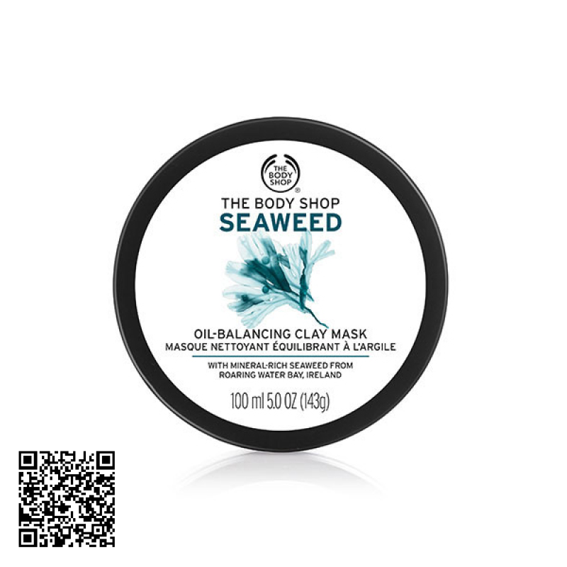 Mặt Nạ Tảo Biển The Body Shop Seaweed Oil Balancing Clay Mask