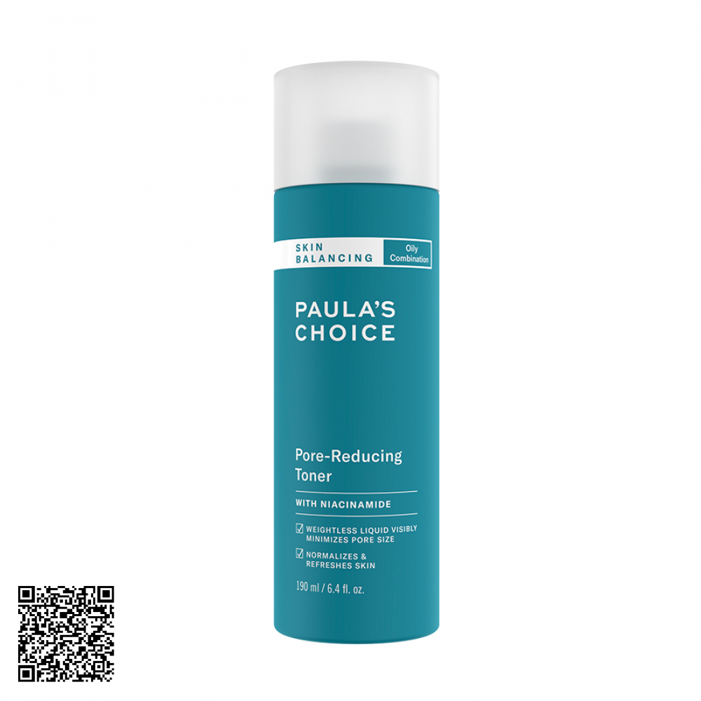 Nước Hoa Hồng Cân Bằng Da Paula’s Choice Skin Balancing Pore-Reducing Toner Từ Mỹ 190ml