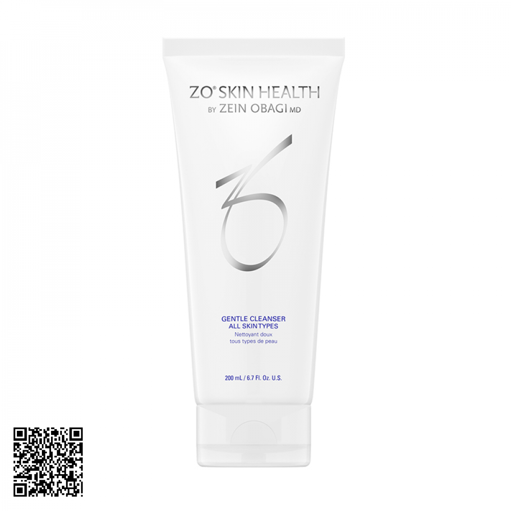 Sữa Rửa Mặt Cho Mọi Loại Da Zo Skin Health Gentle Cleanser All SkinTypes Từ Mỹ 200ml