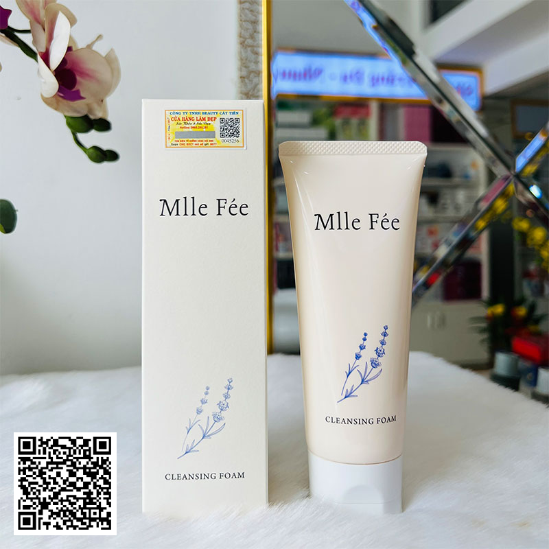 Sữa Rửa Mặt Dưỡng Ẩm Mlle Fee Cleansing Foam Của Nhật Bản 100ml