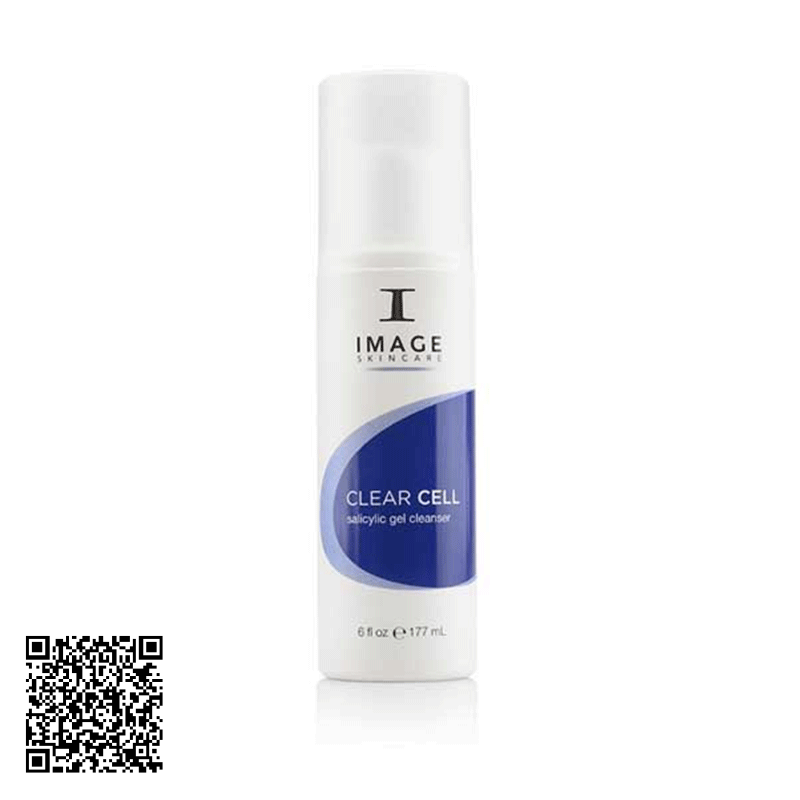 Sữa Rửa Mặt Se Khít Lỗ Chân Lông Cho Da Nhờn Image Skincare Clear Cell Salicylic Gel Cleanser 177ml