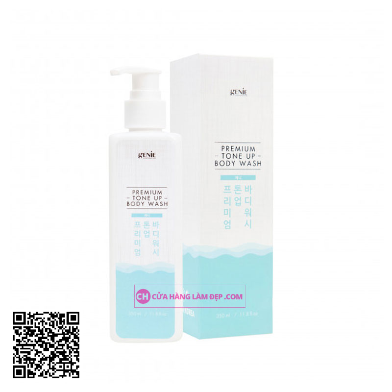 Sữa Tắm Trắng Da Genie Premium Tone Up Body Wash của Hàn Quốc