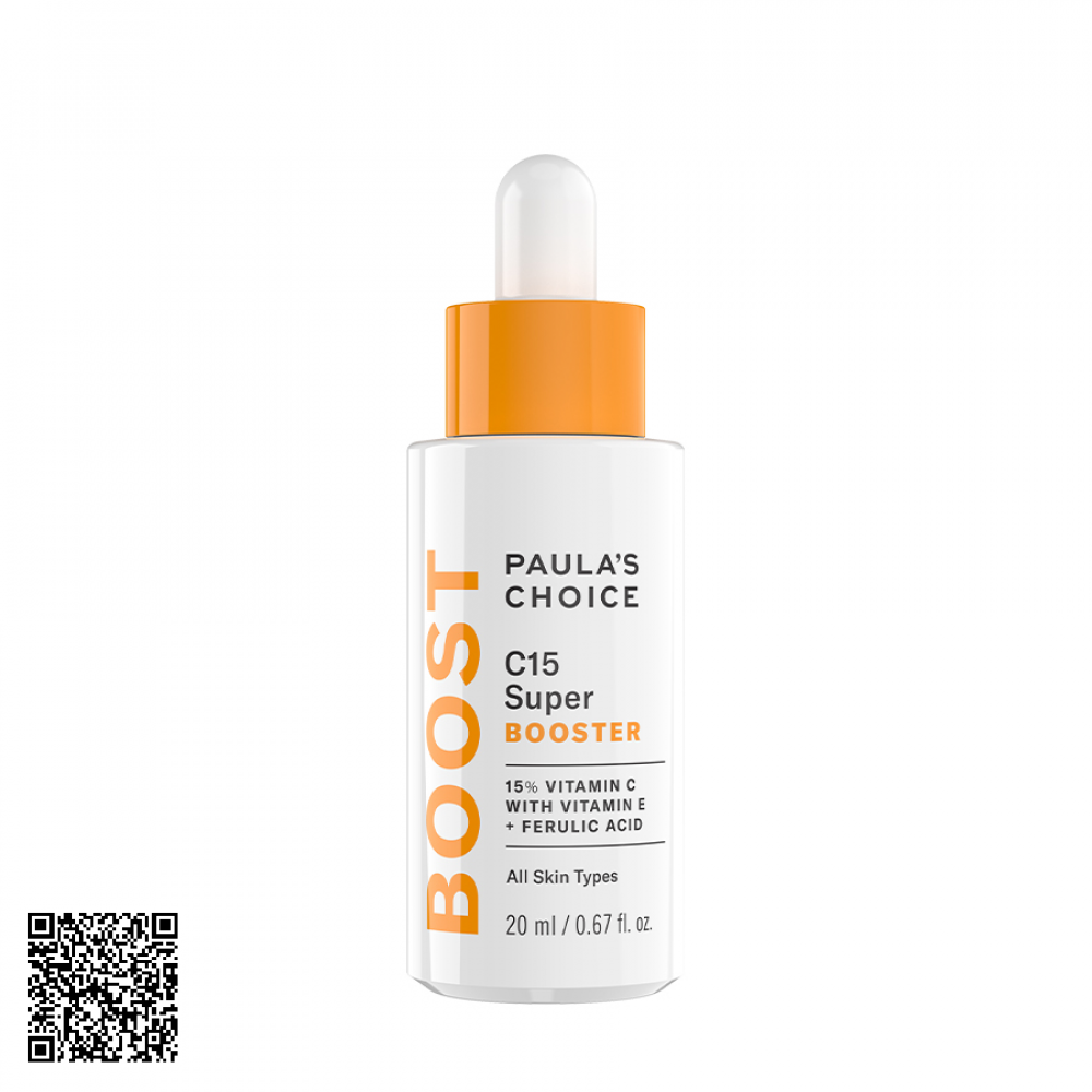 Tinh Chất Chống Lão Hóa Chứa Vitamin C Paula’s Choice C15 Super Booster Từ Mỹ 20ml