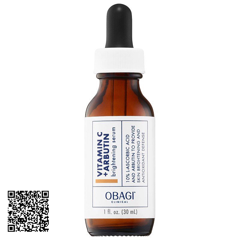 Tinh Chất Dưỡng Trắng Da Obagi Clinical Vitamin C+ Arbutin Brightening Serum Mỹ 30ml