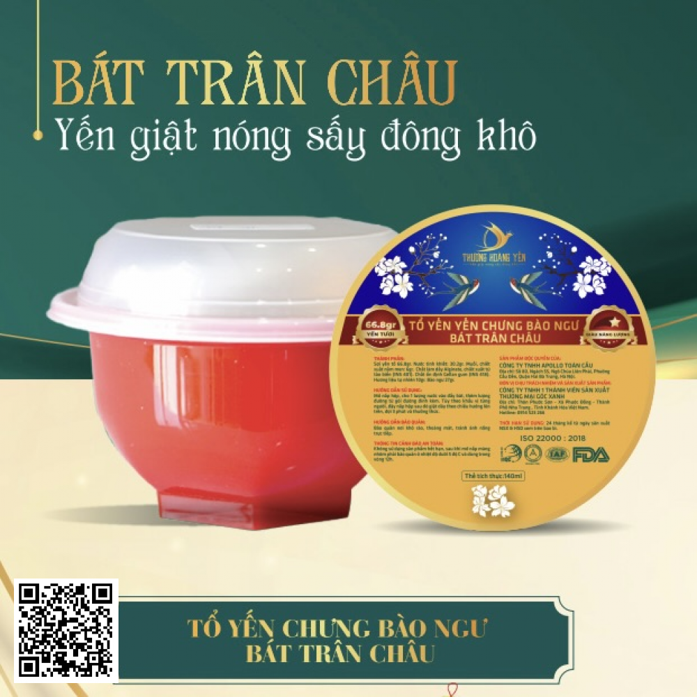 Tổ Yến Chưng Bào Ngư - Bát Trân Châu