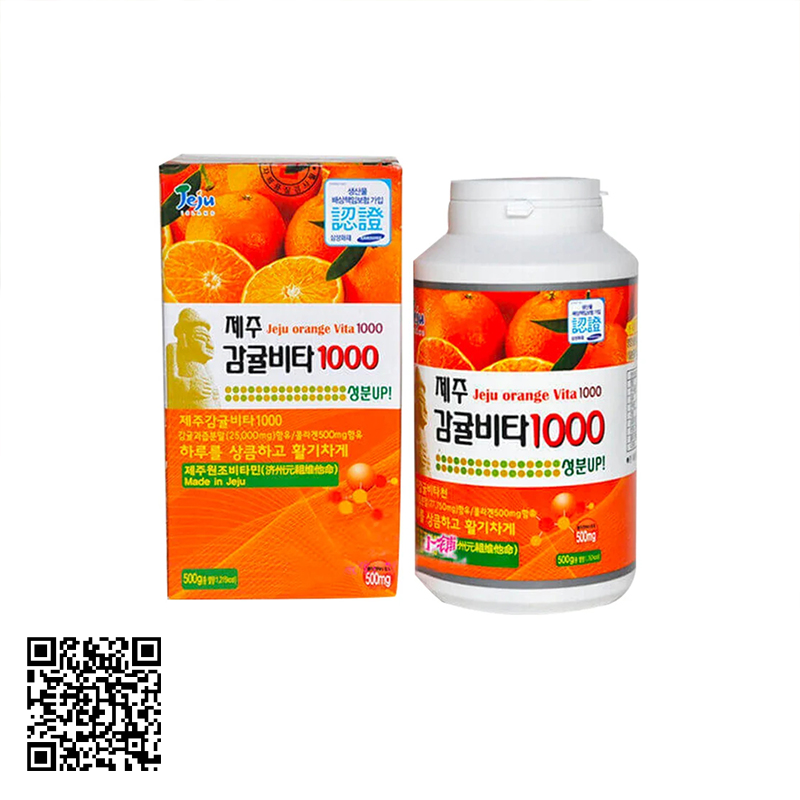 Viên Ngậm Vitamin C Jeju Của Hàn Quốc 278 Viên