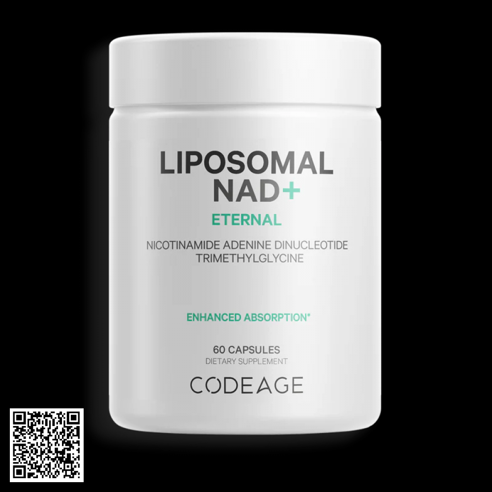 Viên Uống Đẩy Lùi Lão Hóa Codeage Liposomal NAD+ Từ Mỹ 60 Viên