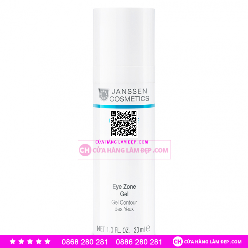 Gel Dưỡng Ẩm, Trị Bọng Và Thâm Vùng Mắt Janssen Dry Skin Eye Zone Gel