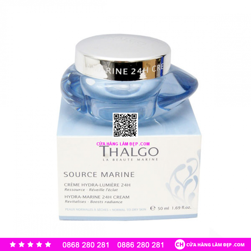 Kem Dưỡng Ẩm 24h Thalgo Hydra Marine 24h Cream