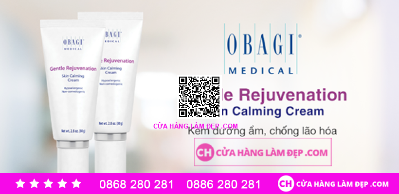 Kem Dưỡng Ẩm, Chống Lão Hoá Obagi Gentle Rejuvenation Skin Calming Cream