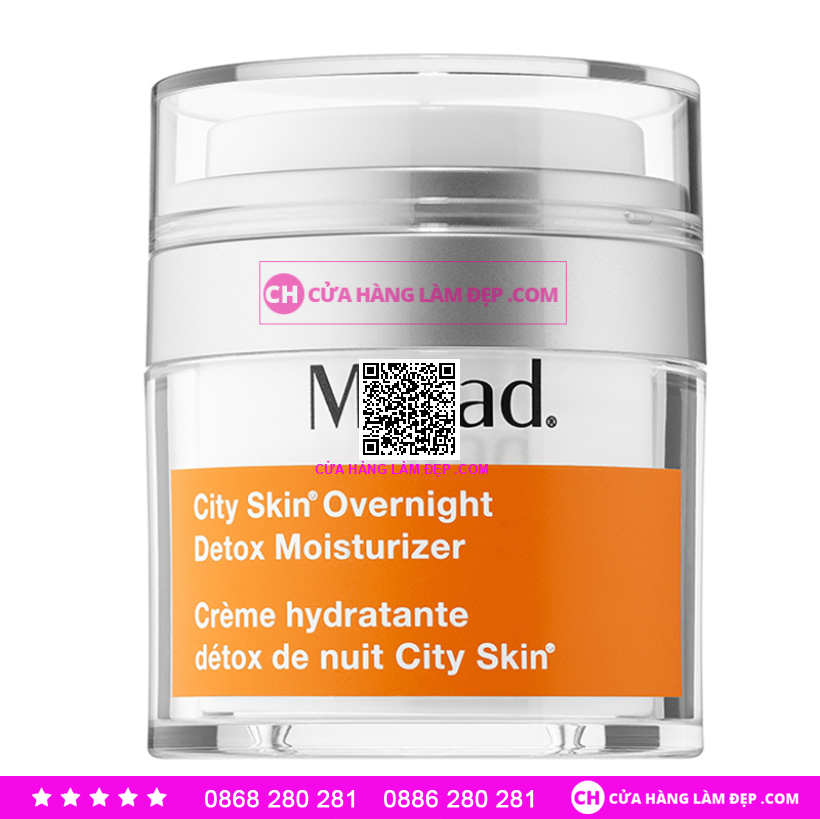 Kem Dưỡng Tái Tạo Và Giải Độc Da Ban Đêm Murad City Skin Overnight Detox Moisturizer