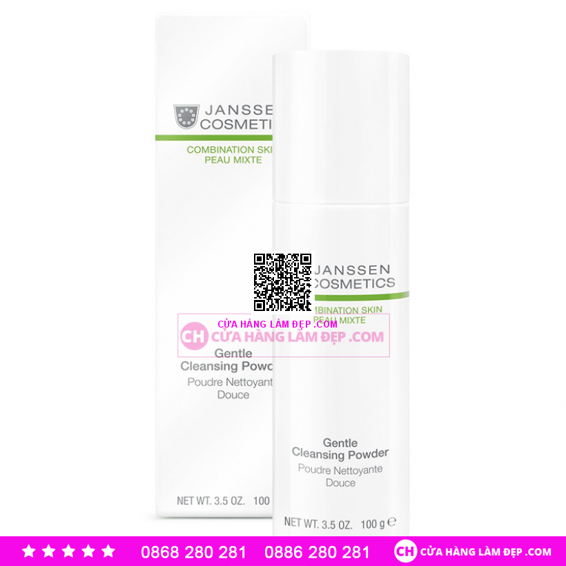 Sữa Rửa Mặt Dạng Bột Janssen Combination Skin Gentle Cleansing Powder