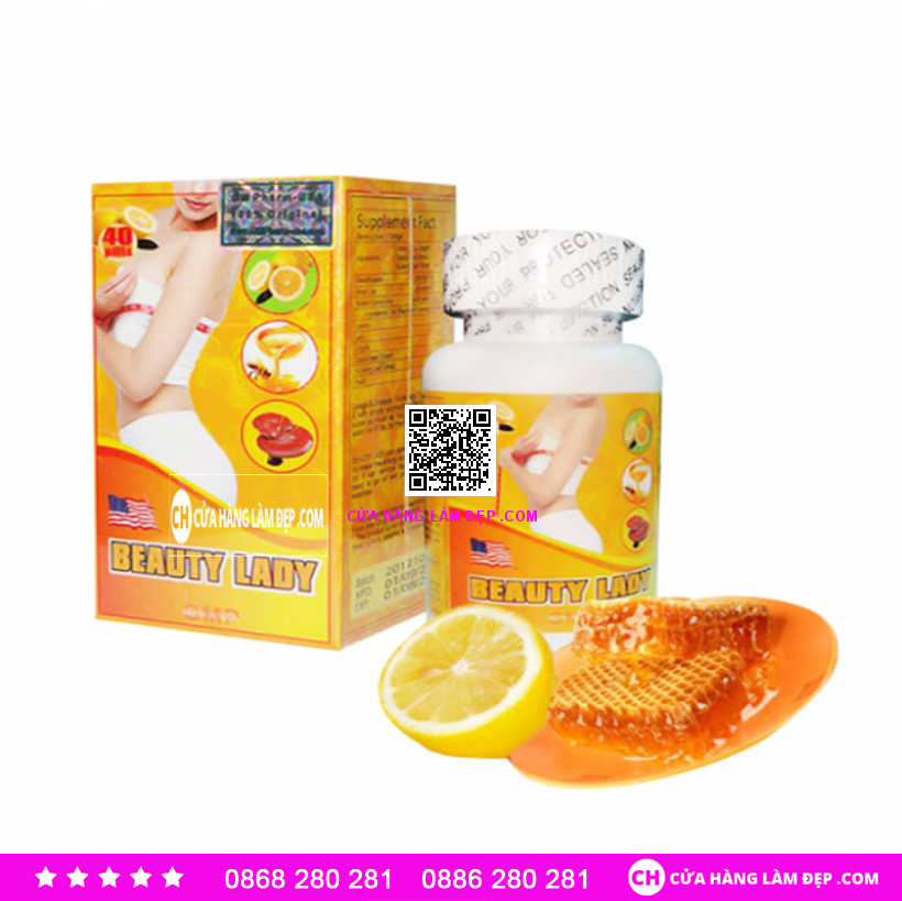 VIÊN UỐNG GIẢM CÂN BEAUTY LADY