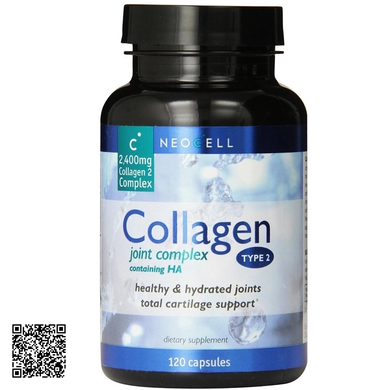 Viên Uống Hỗ Trợ Xương Khớp Collagen Type 2 Neocell 120 Viên