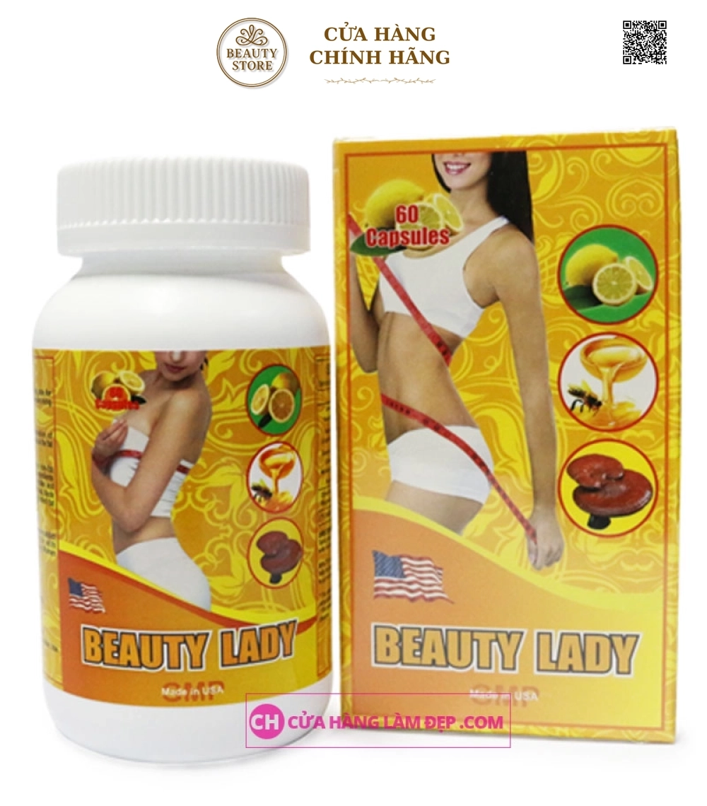 VIÊN UỐNG GIẢM CÂN BEAUTY LADY