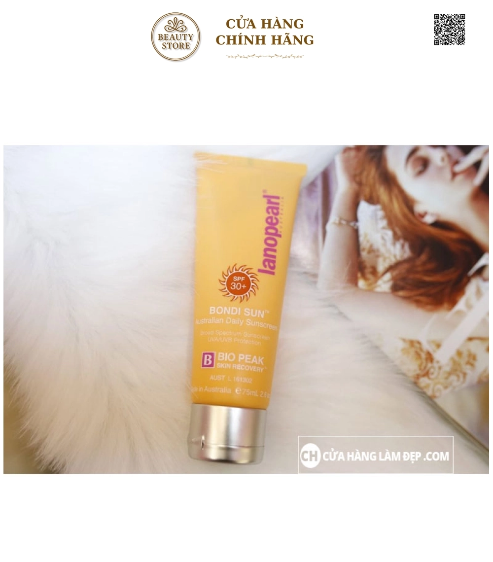 Kem Chống Nắng Lanopearl Bondi Sun Australian Daily Sunscreen SPF 30+ (75ml)