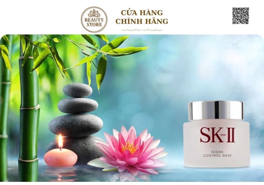 Kem lót trang điểm dưỡng da SK-II Signs Control Base SPF20 25g