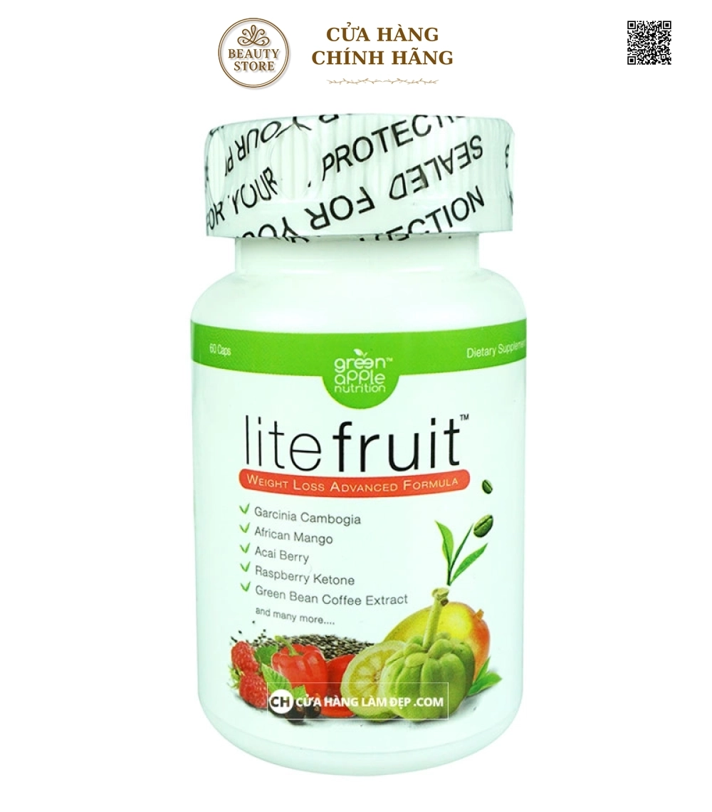 Viên Uống Giảm Cân Từ Trái Cây TPCN Lite Fruit