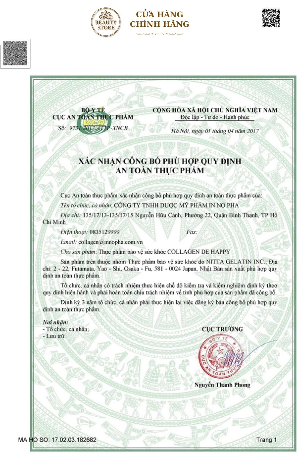 Collagen De Happy Bí Quyết Làm Đẹp Từ Nhật Bản