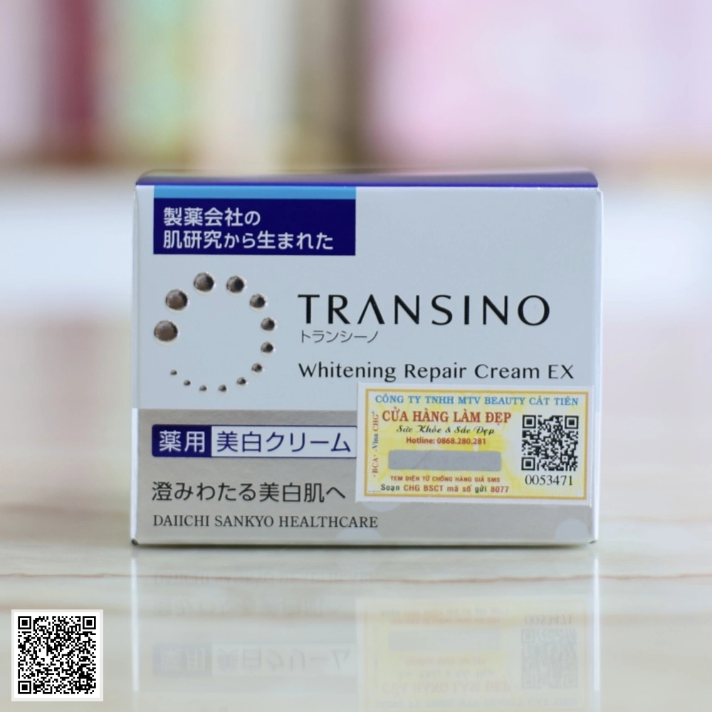 Kem Dưỡng Da Ban Đêm Transino Whitening Repair Cream Ex 35gr Nhật Bản