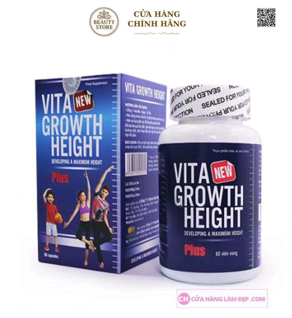 Viên Uống Tăng Chiều Cao Vita Growth Height Của Mỹ