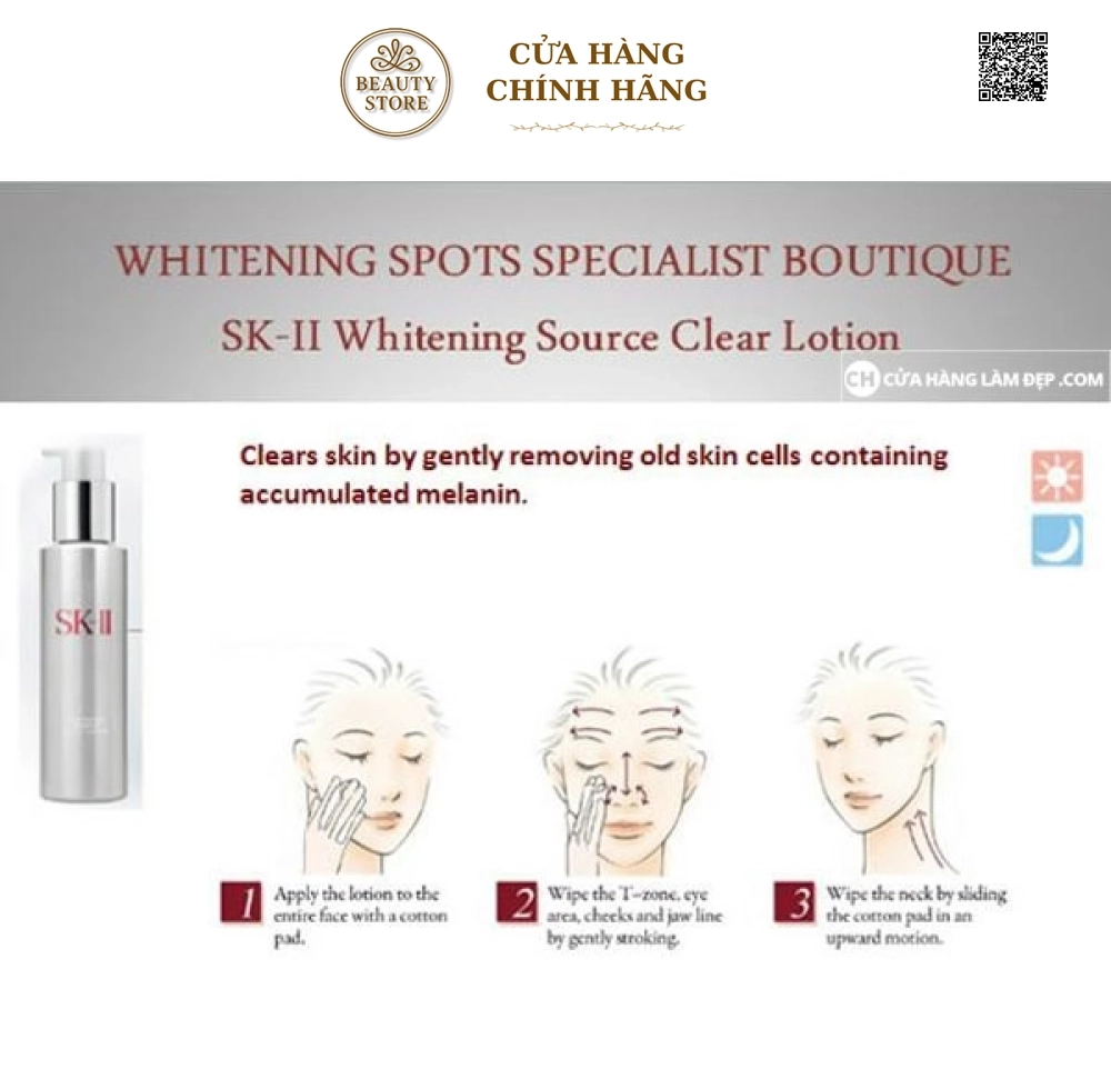 Nước Hoa Hồng Trị Nám SK-II Whitening Source Clear Lotion