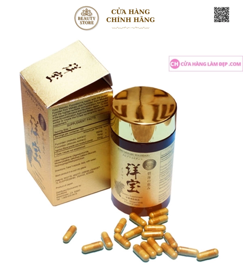 Tảo Phòng Chống Ung Thư Yoho Mekabu Fucoidan