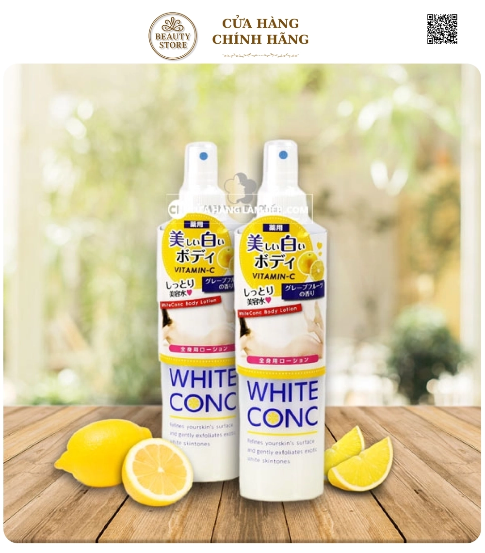 Lotion Xịt Dưỡng Da White Conc Vitamin C 150ml