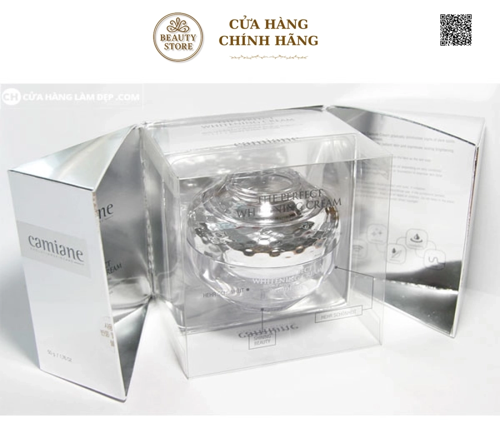 Kem Dưỡng Trắng, Mờ Thâm Nám, Trẻ Hóa Làn Da Camiane The Perfect Whitening Cream Plus