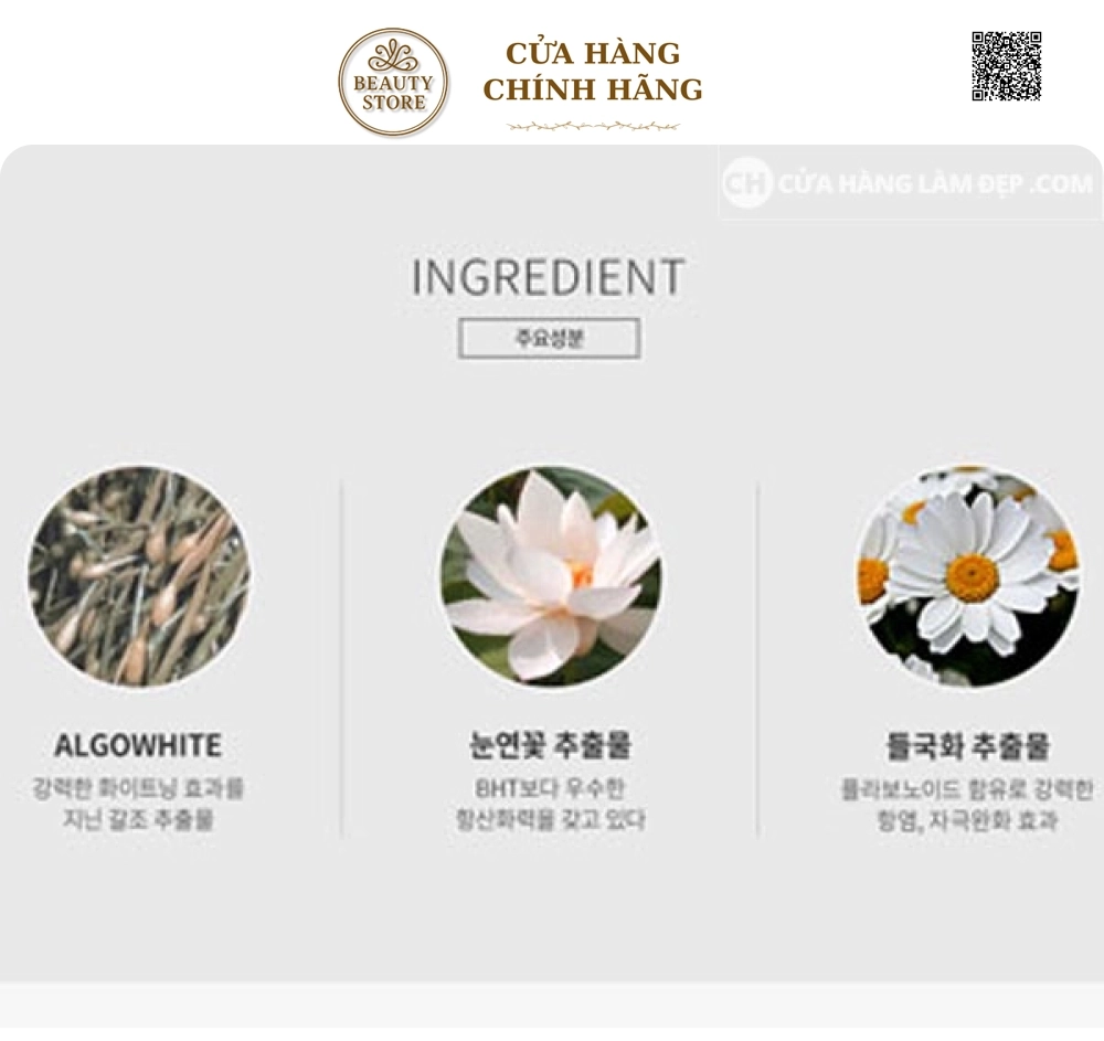 Kem Dưỡng Trắng, Mờ Thâm Nám, Trẻ Hóa Làn Da Camiane The Perfect Whitening Cream Plus