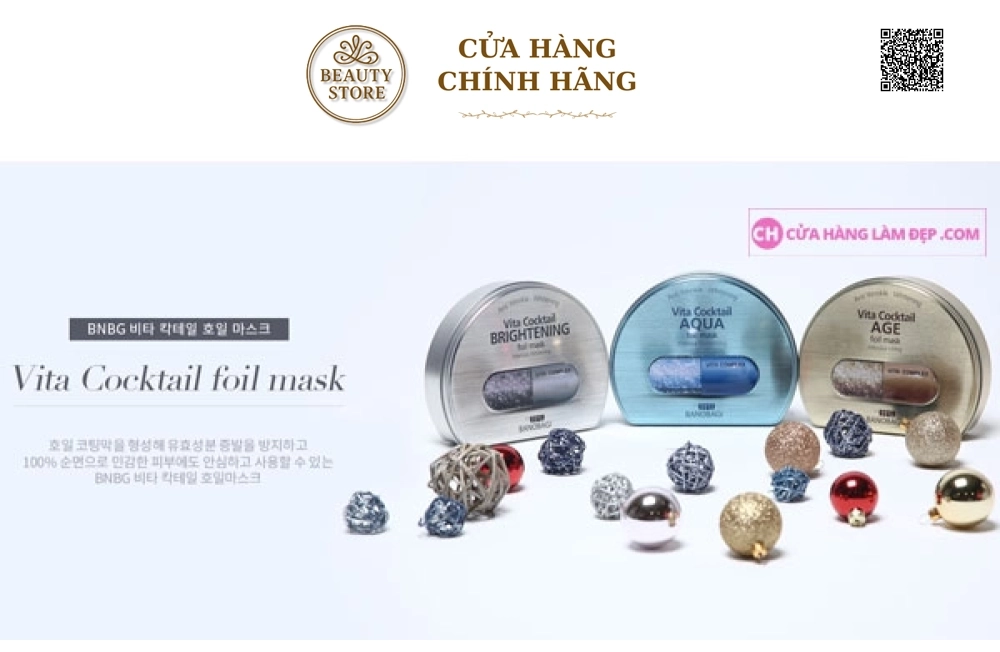 Mặt Nạ Thiếc BANOBAGI Vita Cocktail Age Foil Mask