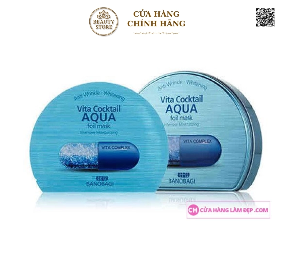 Mặt Nạ Thiếc BANOBAGI Vita Cocktail Age Foil Mask