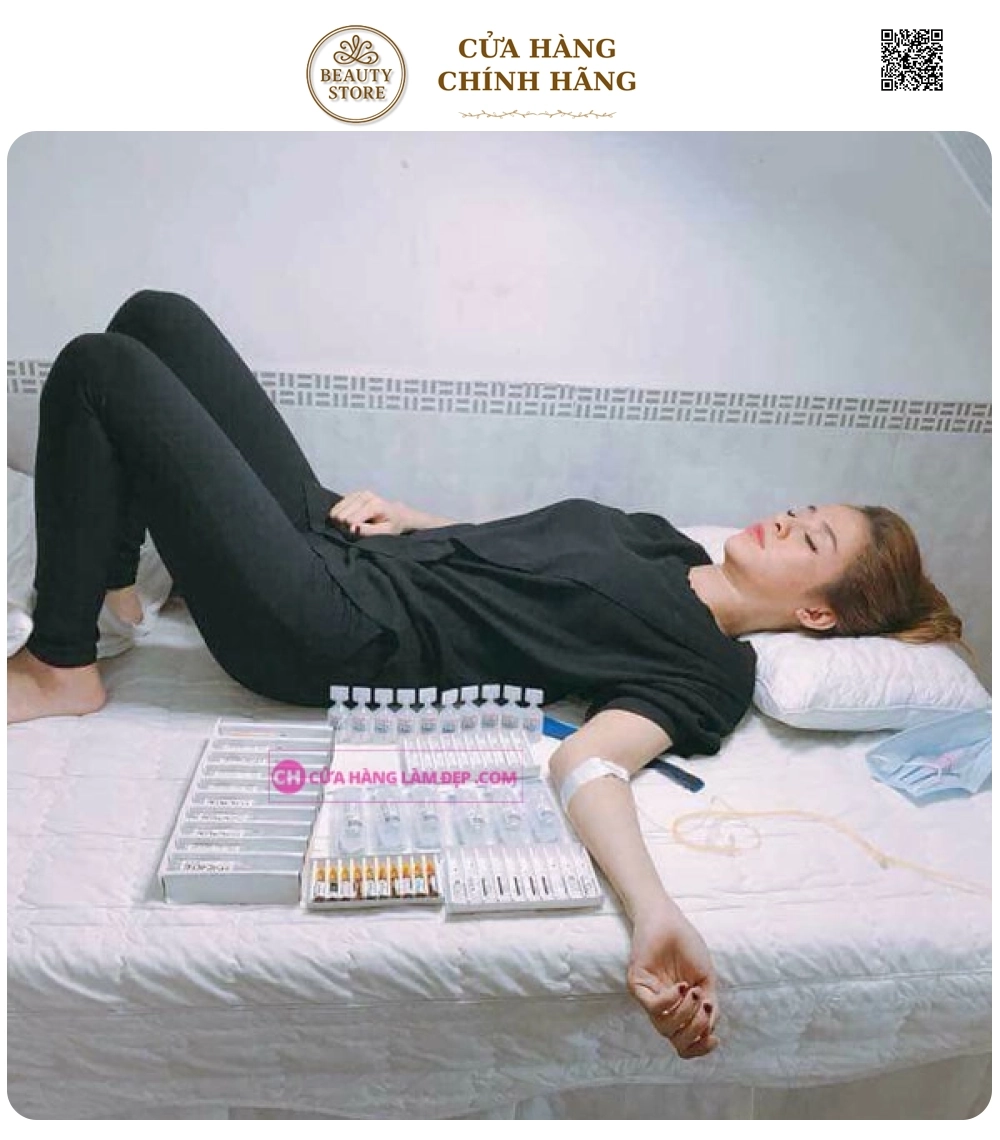 Set Truyền Trắng Da Platinum Whitening Skin Nhật Bản