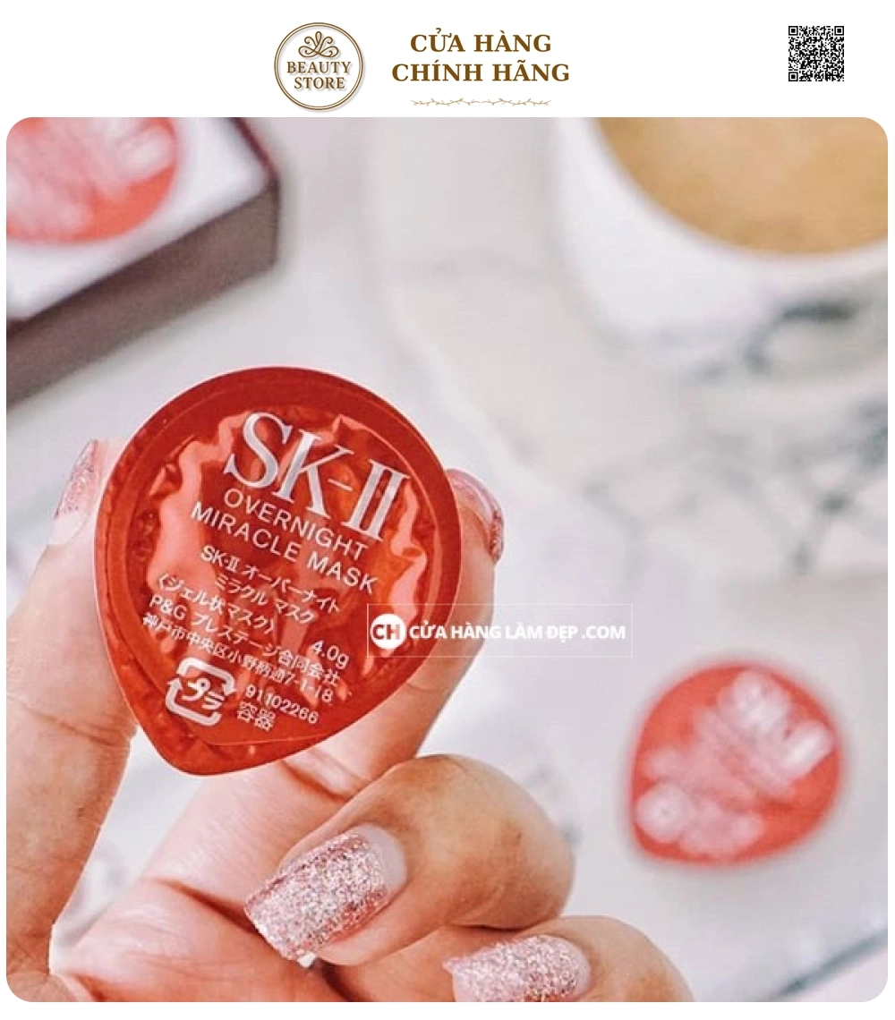 Mặt Nạ Ngủ Cao Cấp SK-II Overnight Miracle Mask (6 Hũ/hộp)