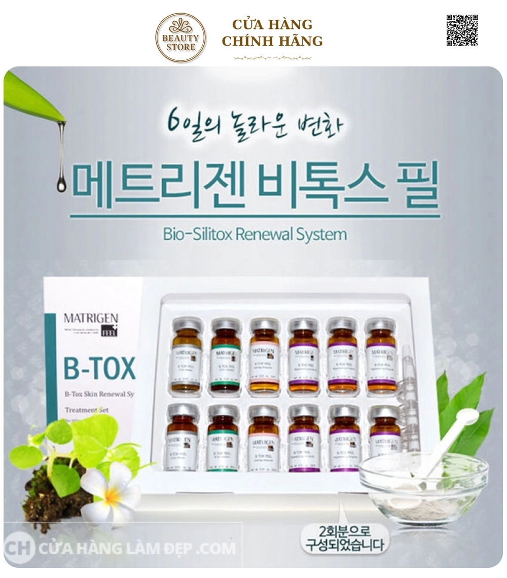 Thay Da Sinh Học Vi Tảo Hàn Quốc Matrigen B-Tox Peel
