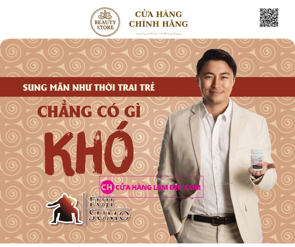 Viên Uống Tăng Cường Sinh Lực Fuji Sumo mẫu mới 2019 Của Nhật (100 Viên)